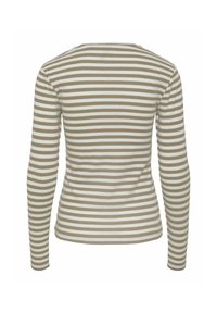 Pieces Langarmshirt - silver mink