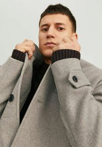 Jack & Jones PREMIUM BLAMELTON SN - Īss mētelis - greige