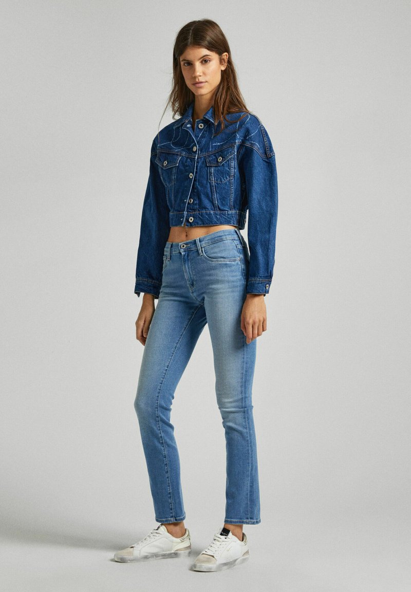 Pepe Jeans Slim fit jeans blauw denim/bluedenim