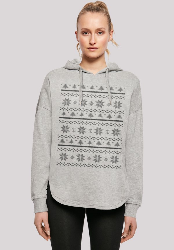 SCANDINAVIAN MUSTER WEIHNACHTEN - Kapuzenpullover