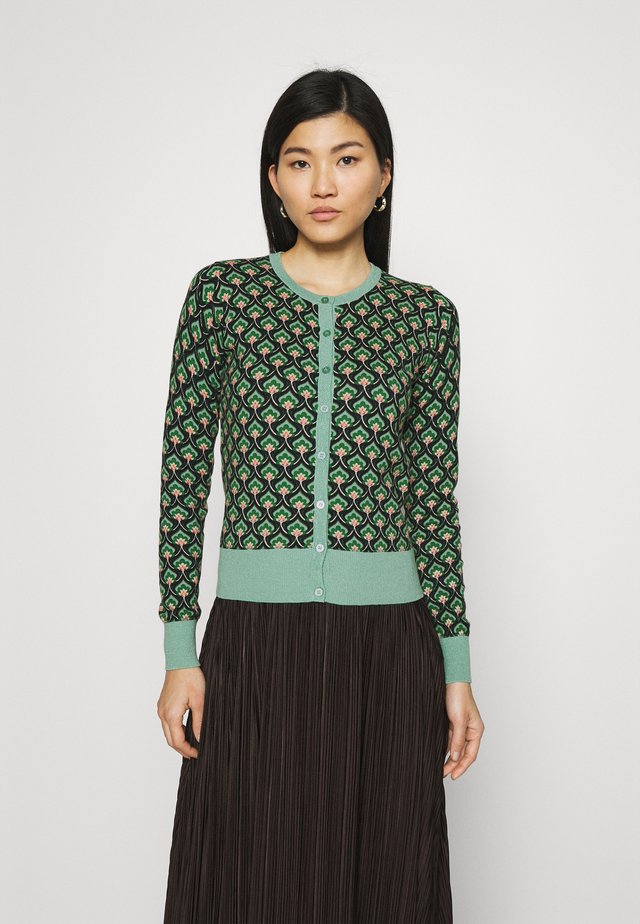CARDI ROUNDNECK EMPEROR - Vest - island green