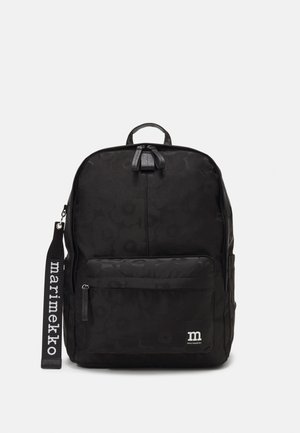 ZIP TOP BACKPACK UNIKKO - Reppu - black