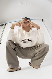 Kaotiko CREW PUPPIES UNISEX - Pólóing - beige