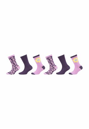 s.Oliver 6 PACK - Socken - orchid