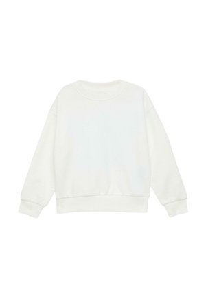 MIT RÜCKENPRINT - Sweatshirt - ecru