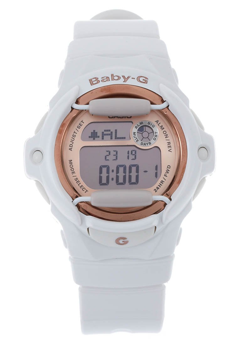 Casio BABY-G - Uhr - weiß rosegoldfarben/weiß - Zalando.de
