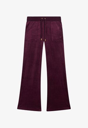 Juicy Couture, LAYLA LOW RISE POCKET GOLD HARDWARE - Долнище на анцуг - winetasting