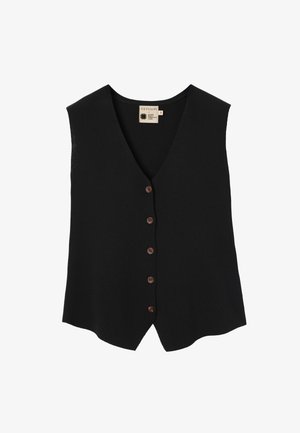 TATUUM, ARTICLE TAG: VEST - ARTICLE NAME: VIVI - Chaleco - black