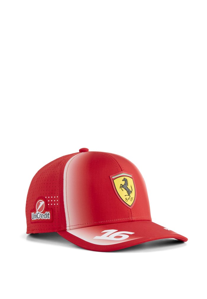 PUMA SCUDERIA FERRARI REPLICA LECLERC BASEBALL-CAP UNISEX - Cap - red