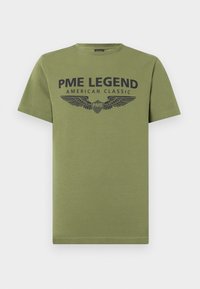 AMERICAN CLASSIC LOGO - Print T-shirt - loden green