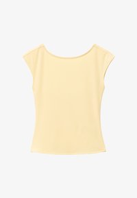 Ej vald, butter yellow