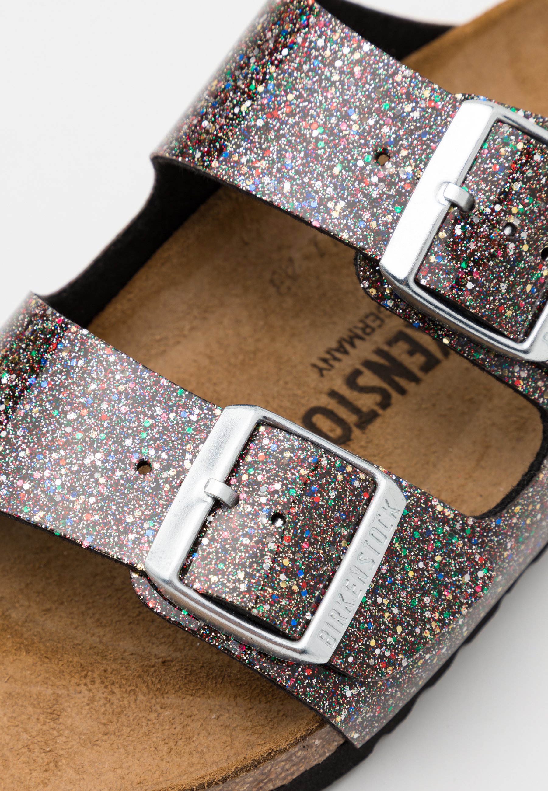 black glitter birkenstocks