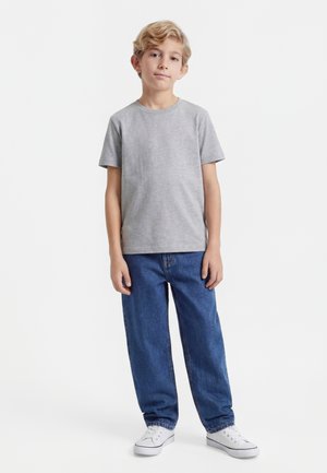 Urban Classics Blugi drepți - mid indigo washed