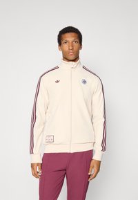adidas Originals AJAX ICON TRACK TOP - Klubbkläder - halo ivory