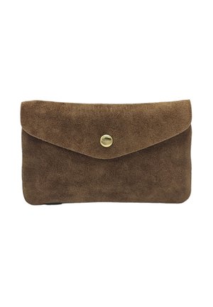 RABAT   - Portefeuille - nubuck chocolat