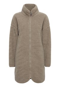 Oxmo Pitkä takki - mottled beige