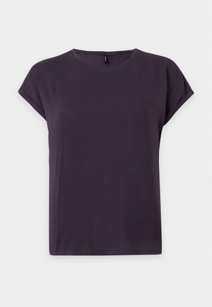 Vero Moda, VMAVA PLAIN SS TOP JRS NOOS - Základné tričko - sweet grape