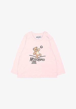 MOSCHINO, T-SHIRT - T-shirt à manches longues - pink