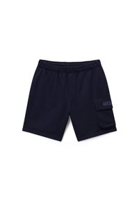 BOX LOGO - Σορτς - blu marine