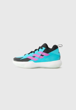 adidas Performance CROSS EM UP SELECT UNISEX - Basketballschuh - lucid cyan/core black/purple burst