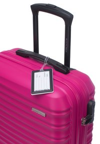 WITTCHEN SMALL SUITCASE WITH LUGGAGE TAG FROM ABS - Trolley - pink