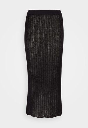 Weekday ADA LONG SKIRT - Falda de tubo - black