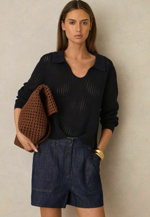 Reiss REGULAR FIT - ASHBY - Shorts - indigo