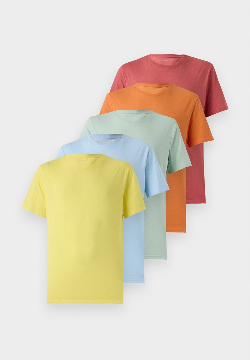 Pier One T-shirt basic lichtblauw