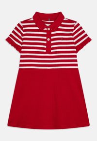Tommy Hilfiger - POLO SKATER DRESS - Freizeitkleid - primary red Thumbnail-Bild 1