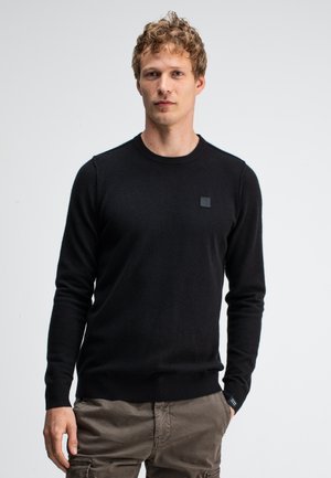 CLIFDEN CREW - Pullover - off black