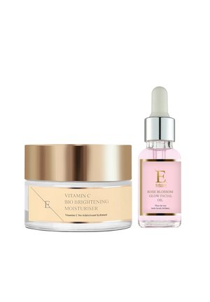 ROSE BLOSSOM GLOW FACIAL OIL 30ML + VITAMIN C BRIGHTENING OISTURISER 50ML - Skincare set