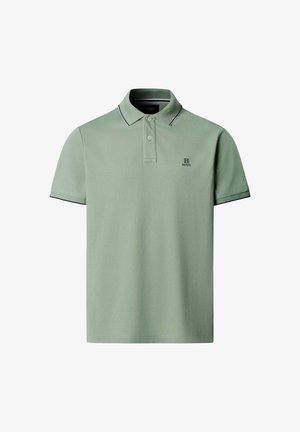 Hackett London, HERITAGE TIPPED - Poloshirt - sage green
