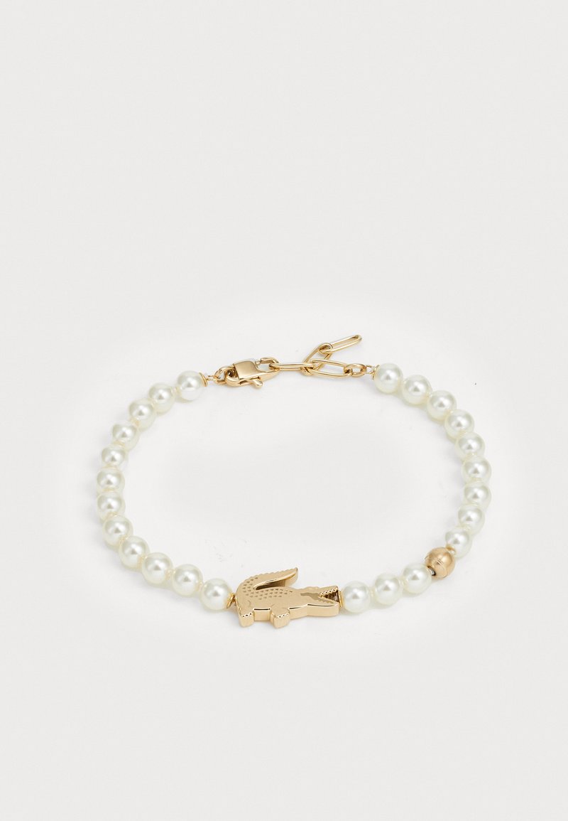 Lacoste MATCHPOINT - Rokassprādze - white/gold-coloured