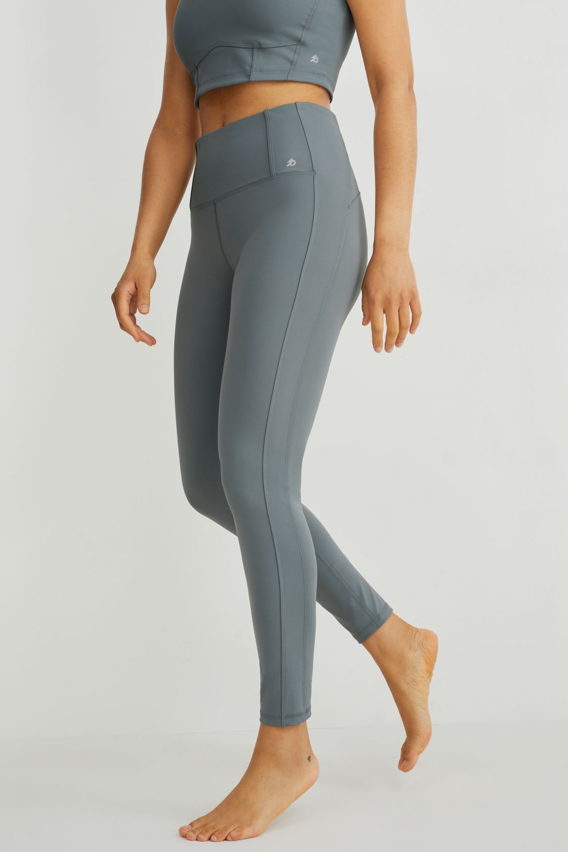 C\u0026A Leggings - dark turquoise/turquesa jaspeado - Zalando.es
