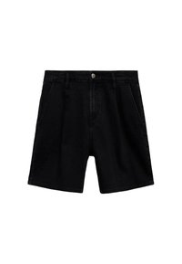 Jeansshorts - black denim