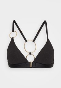 WIREFREE TRIANGLE SPACER BRA - Bikini-Top - black