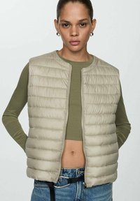 Mango Strukirani kaput - mottled light grey