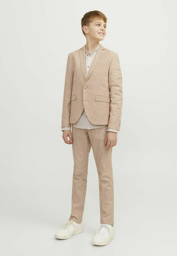 EINREIHIGER - Anzug - travertine