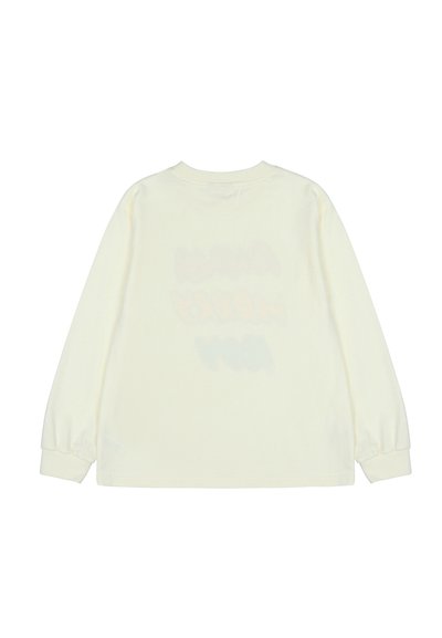 JELLY MALLOW FRIENDS LONGSLEEVE UNISEX - Bluză cu mânecă lungă - ivory