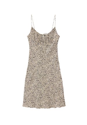 & OTHER STORIES, & OTHER STORIES DRAWSTRING MINI DRESS - Vestido informal - black