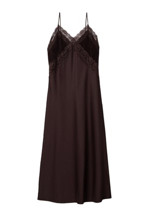 Stefanel, LONG DRESS. - Maxi-jurk - dark brown