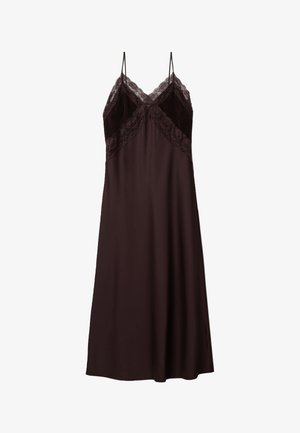 Stefanel, LONG DRESS. - Maxi-jurk - dark brown