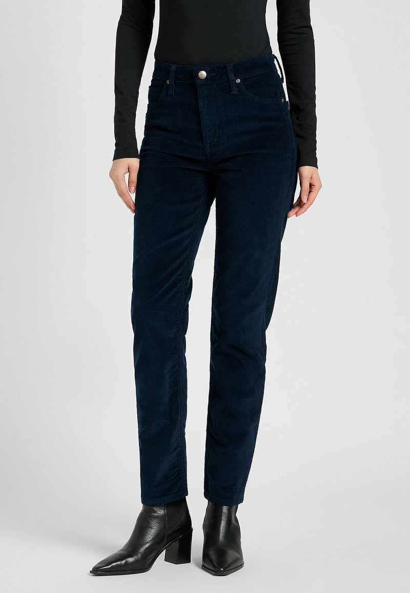 Lee CAROL - Pantalon classique - rivet navy