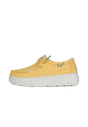 NATAL - Sneakers laag - mustard