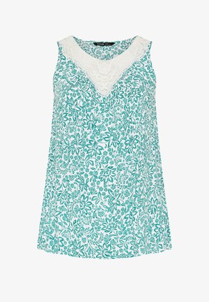 Yours Clothing, WOMEN'S VESTS & CAMIS - Bluse - teal