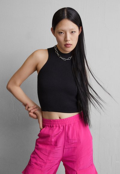 DESIGNERS REMIX MANDY TANK - Μπλούζα - black
