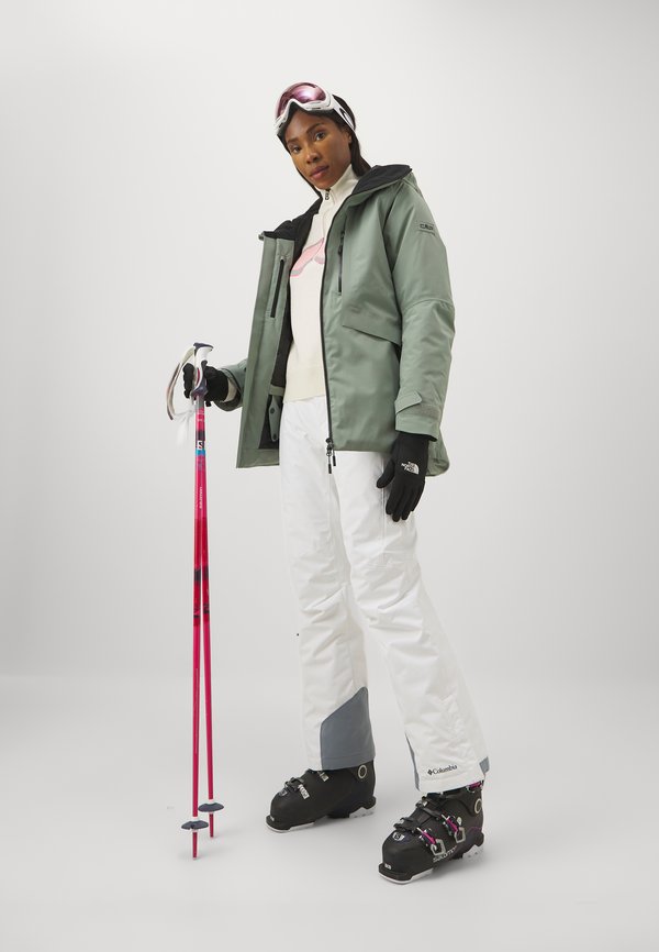 WOMAN JACKET FIX HOOD - Ski jacket - mineral3