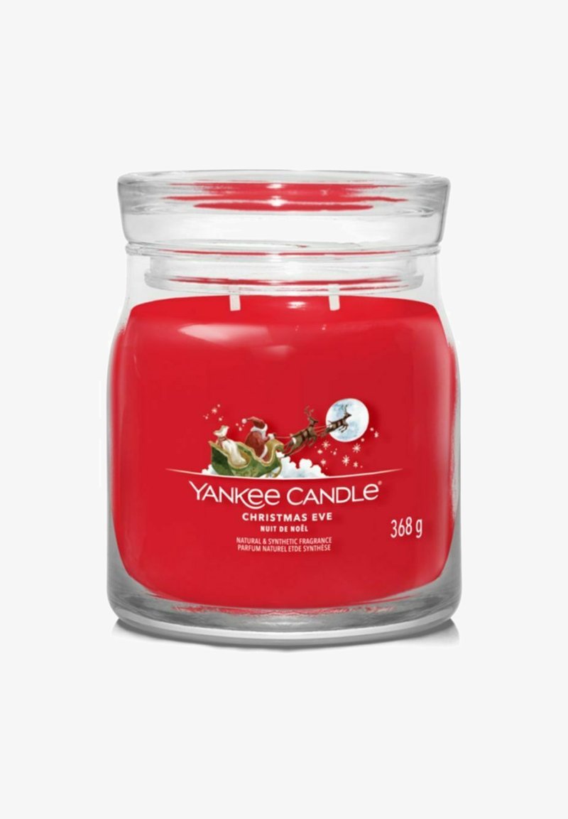 Yankee Candle YANKEE CANDLE SIGNATURE MEDIUM JAR CHRISTMAS EVE 368G - Doftljus - red