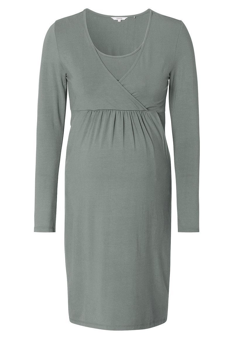 Noppies Jurk rood gemêleerd