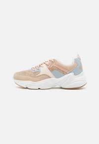 Joggesko - white/light blue